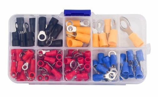 Ringkabelschoenen geïsoleerd assortiment 102 stuks